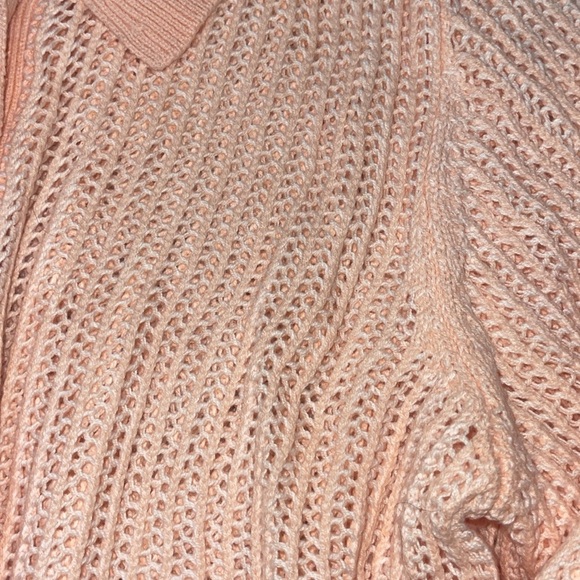 D & co mesh sweater women’s small - Picture 3 of 6